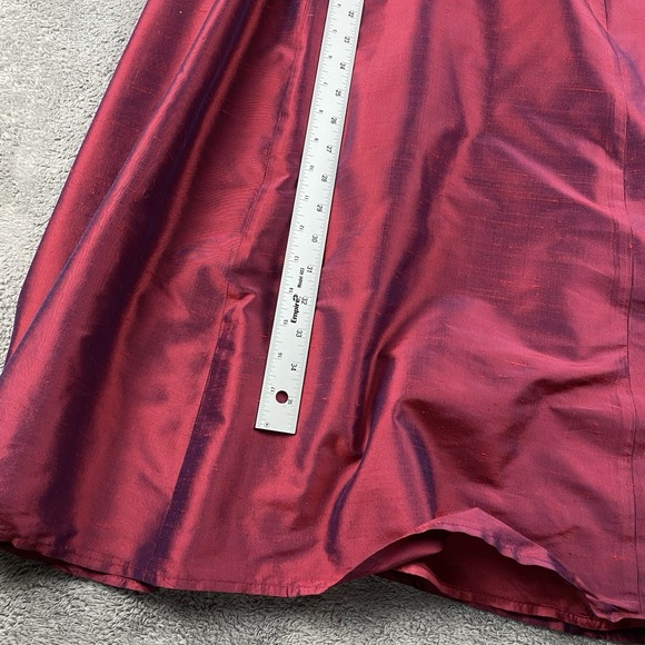 MW Maxi Dress Womens 12P Red - Picture 4 of 12